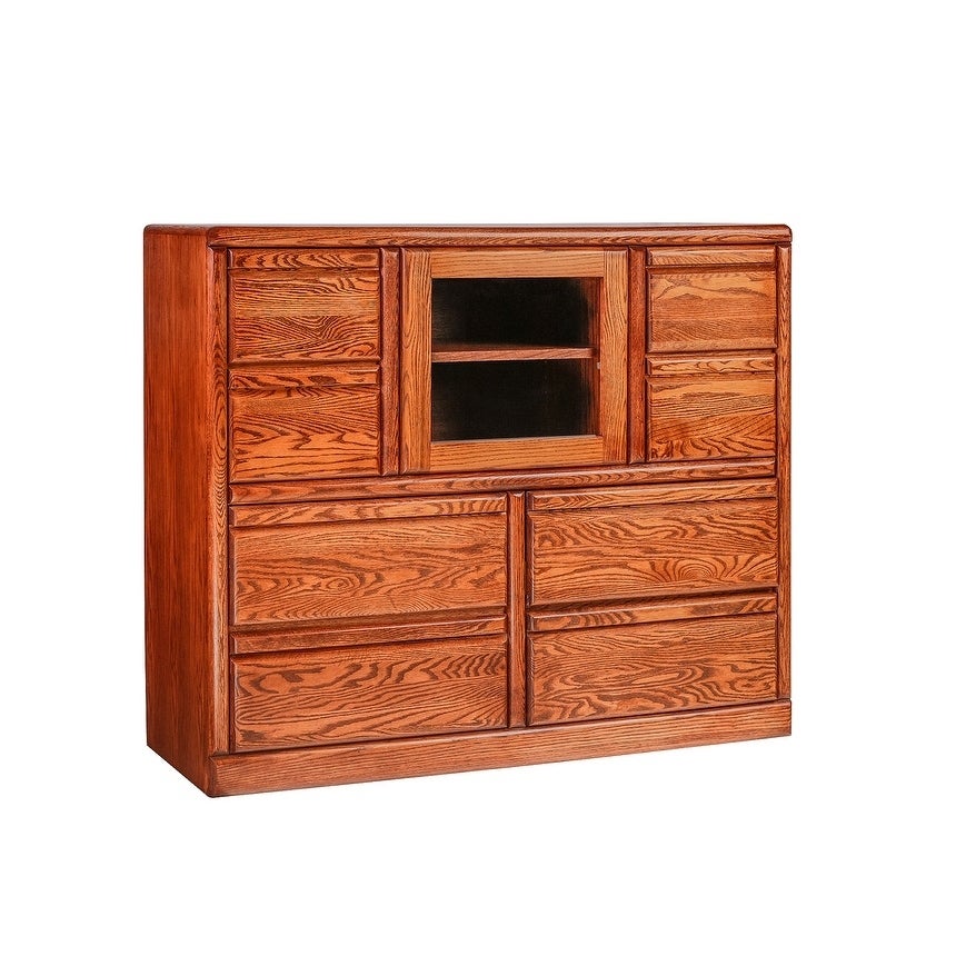 Bullnose Dresser w/ Beveled Glass Door 48W X 41H X 18D - - 26041416 - Mycitystee