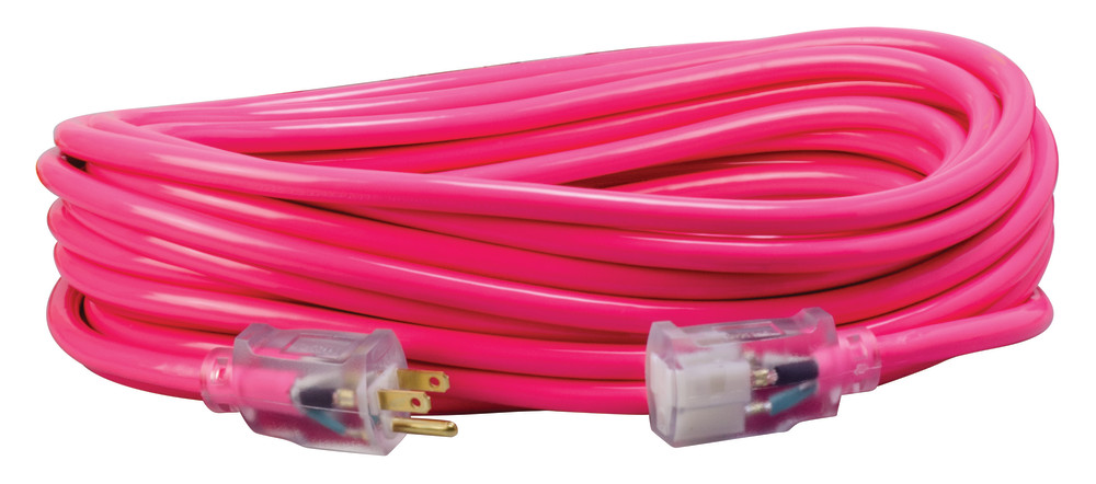 Southwire High Visibility Extension Cord Lighted End， 50and#8242;， 12/3， SJTW - Mycitystee