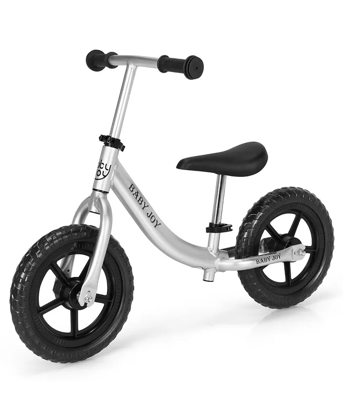 Costway Aluminum Balance Bike for Kids Adjustable No Pedal Training Bicycle - Mycitystee