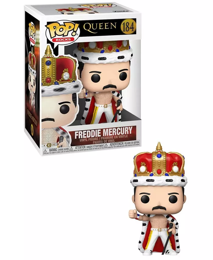 Funko Queen POP Rocks Vinyl Figure | King Freddie Mercury - Mycitystee