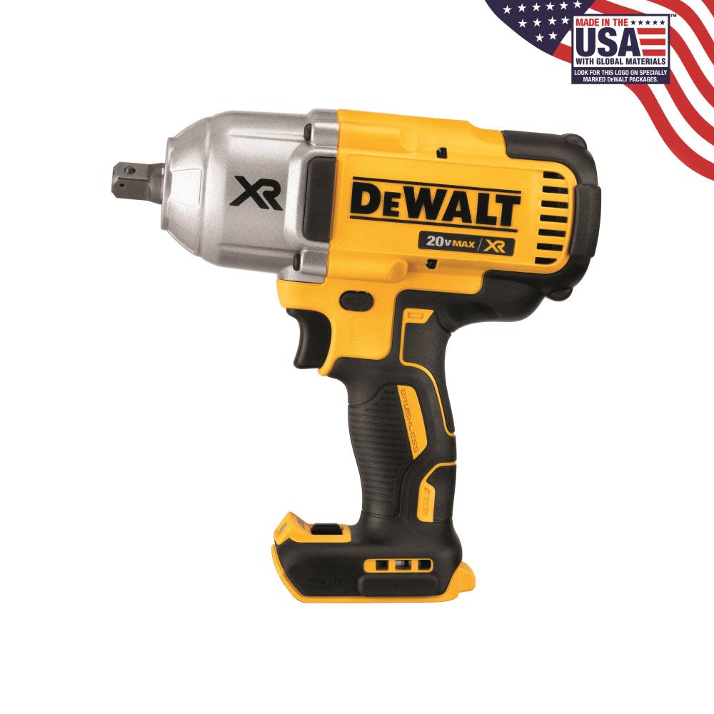 DEWALT 20V MAX XR 1/2" Impact Wrench with Detent Pin Anvil Bare Tool DCF899B from DEWALT - Mycitystee