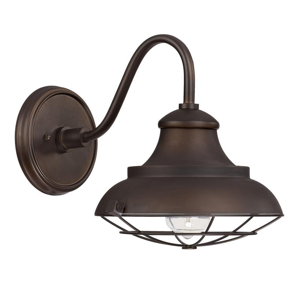 Capital Lighting Barn Style 1-light Burnished Bronze Outdoor Wall Mount Shopping - The Best Deals on Outdoor Barn Lights | 16650685 - Mycitystee