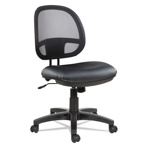 Alera Interval Series Swivel/Tilt Mesh Chair， Supports Up to 275 lb， 18.3
