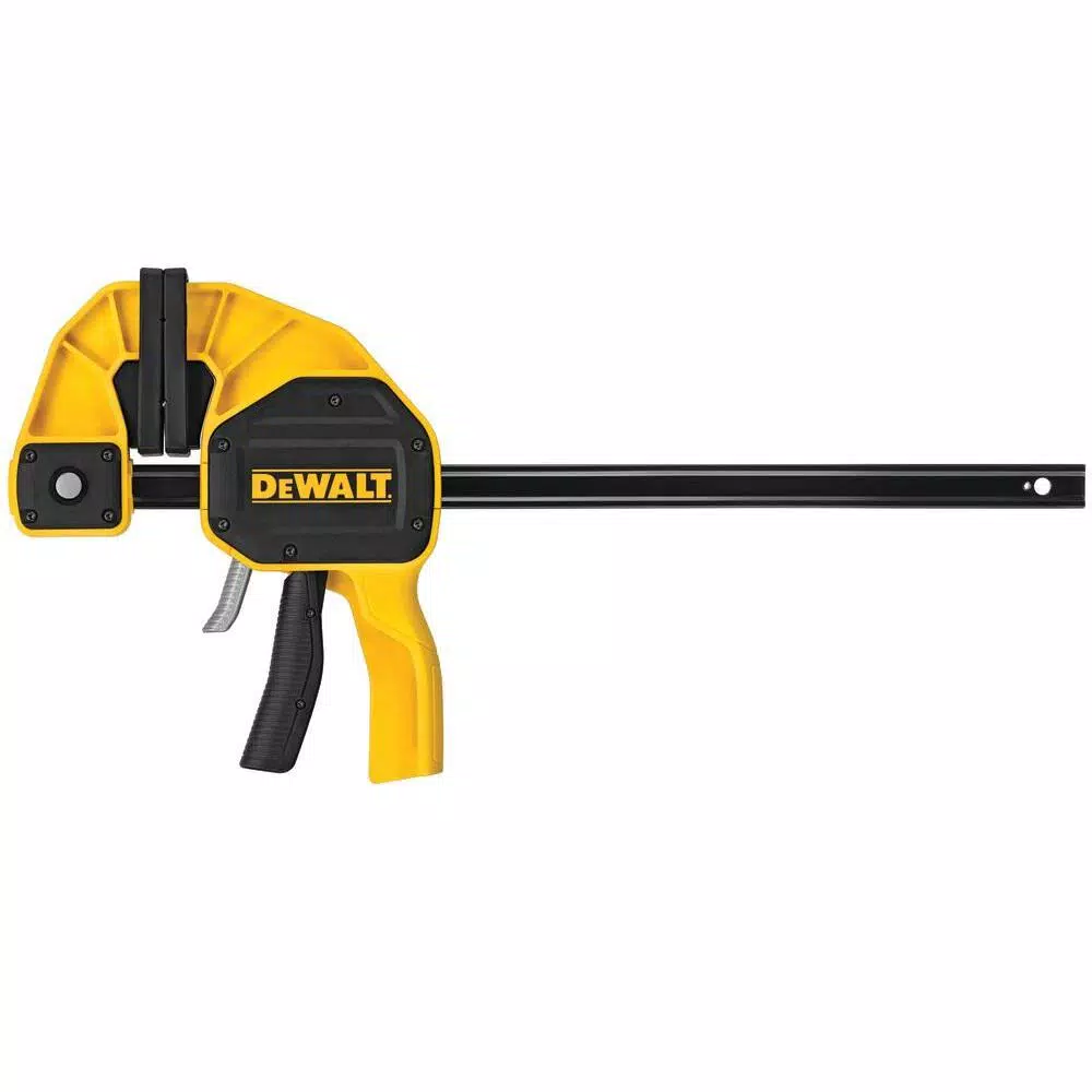 DEWALT 12 in. 600 lb. Trigger Clamp w/3.75 in. Throat Depth and#8211; XDC Depot - Mycitystee