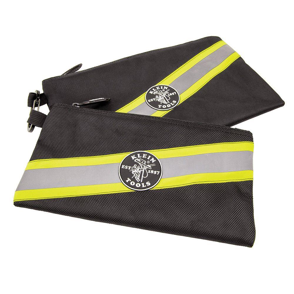 Klein Tools High Visibility Zipper Bags 2 Pk 55599 from Klein Tools - Mycitystee