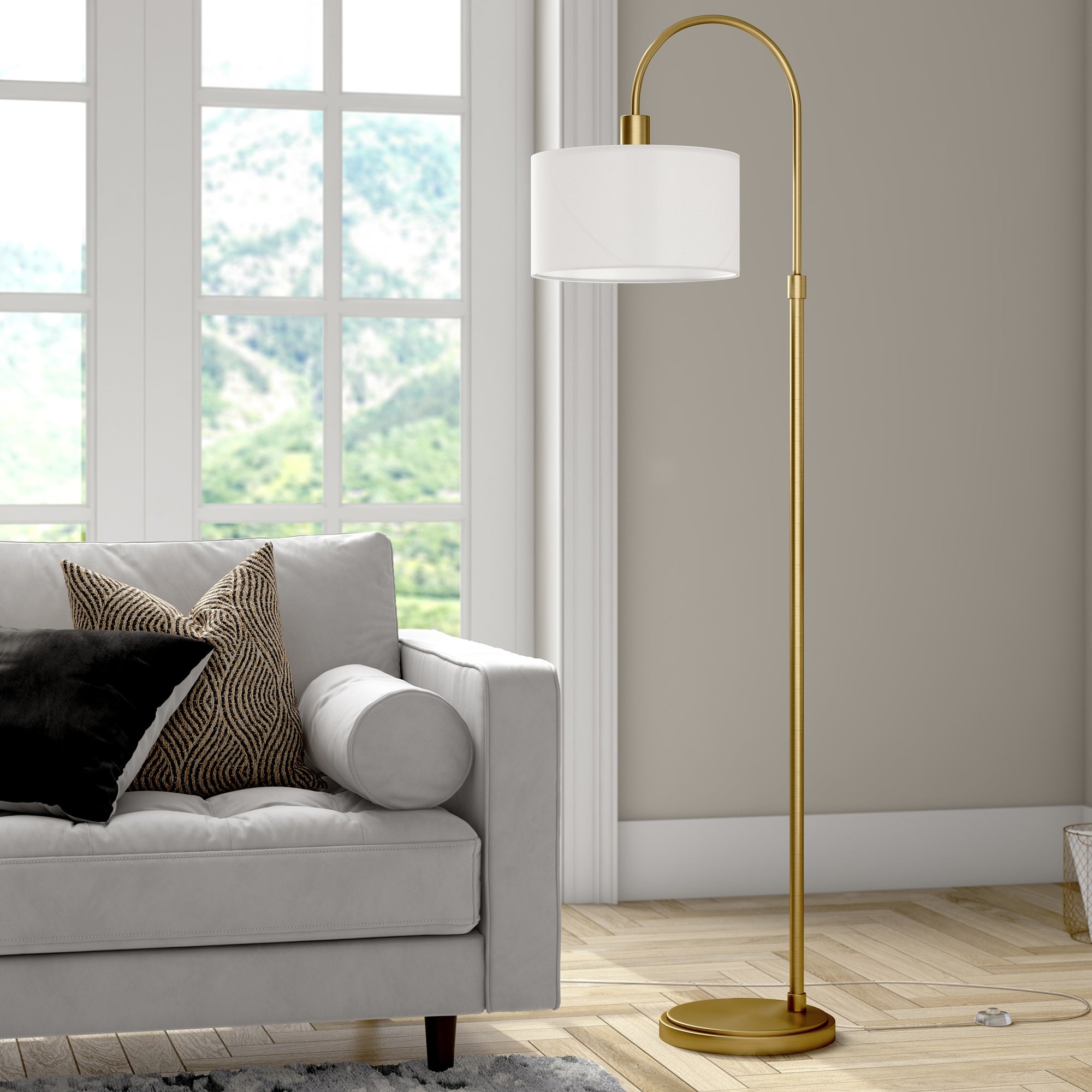 Veronica Arc Floor Lamp - Mycitystee