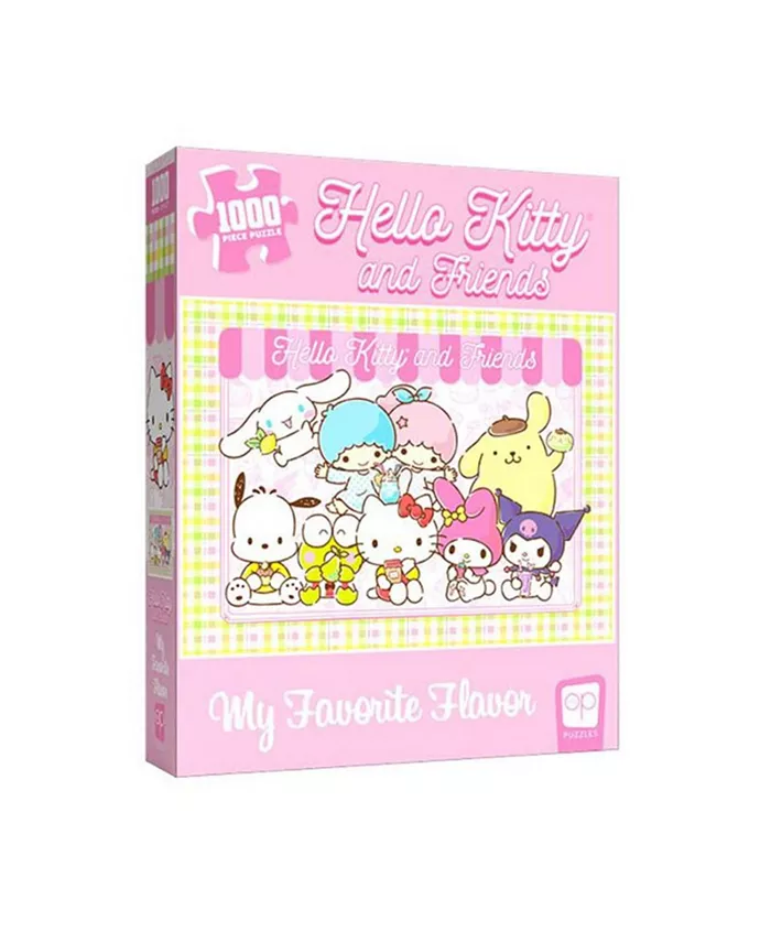 USAopoly Hello Kitty And Friends My Favorite Flavor 1000 Piece Puzzle - Mycitystee