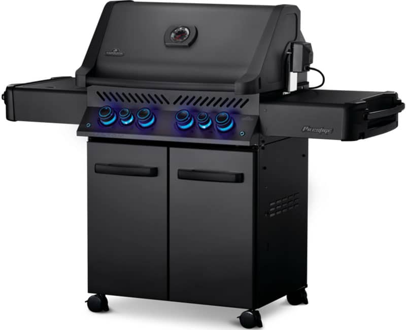 Napoleon Phantom Prestige 500 RSIB Matte Black Natural Gas Freestanding Grill - Mycitystee