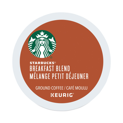 Starbucks Breakfast Blend K-Cups， 24/Box (011111157) - Mycitystee
