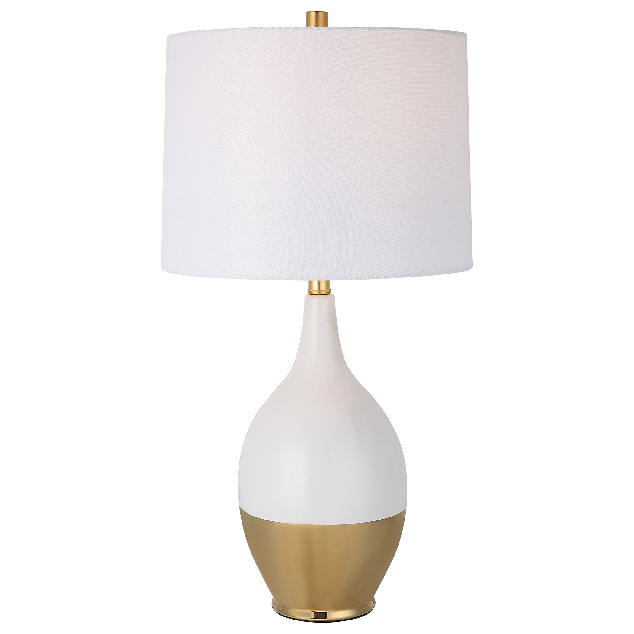 Two-Tone Ceramic Table Lamp - 14