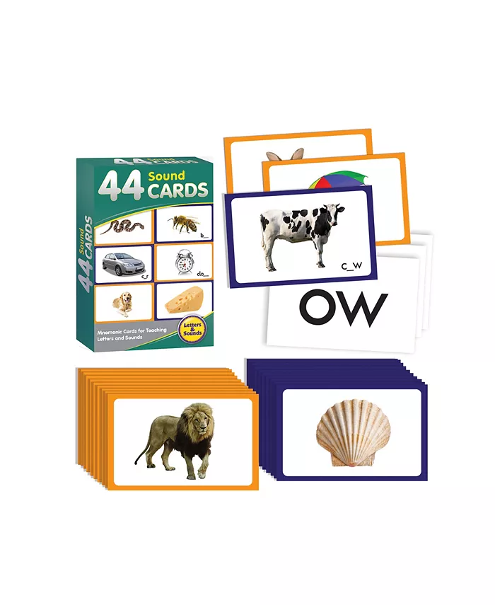 Junior Learning 44 Sound Cards Learning Set - Mycitystee