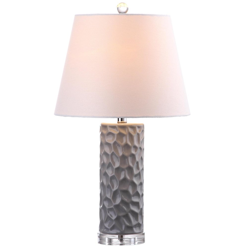 SAFAVIEH Lighting 24-inch Dixon Grey Table Lamp (Set of 2) - 13