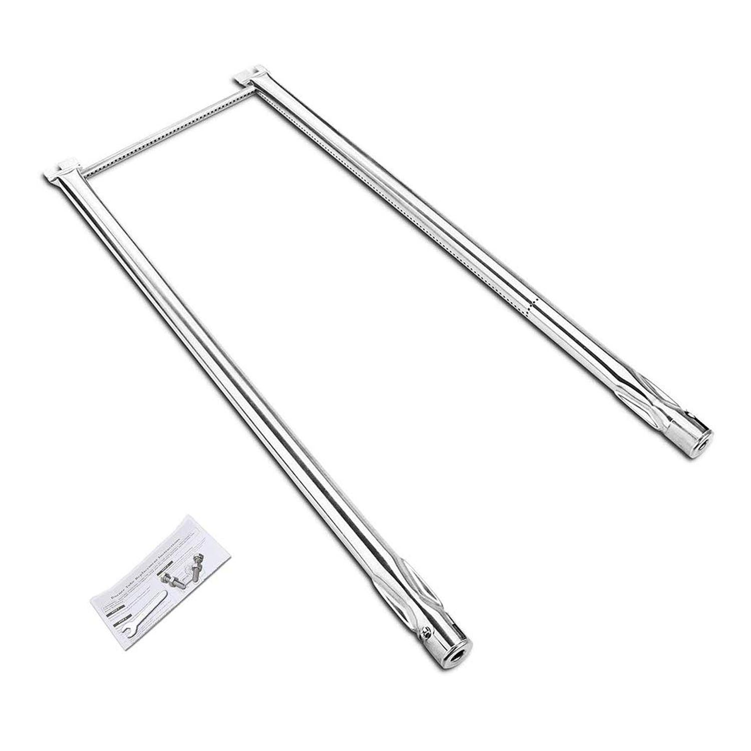 27 Grill Burner for Weber Spirit Side Knobs E-200, S-200, E-210, S-210 and Spirit 500 2 Burner Grills, Weber 7507 Replacement Parts - Mycitystee