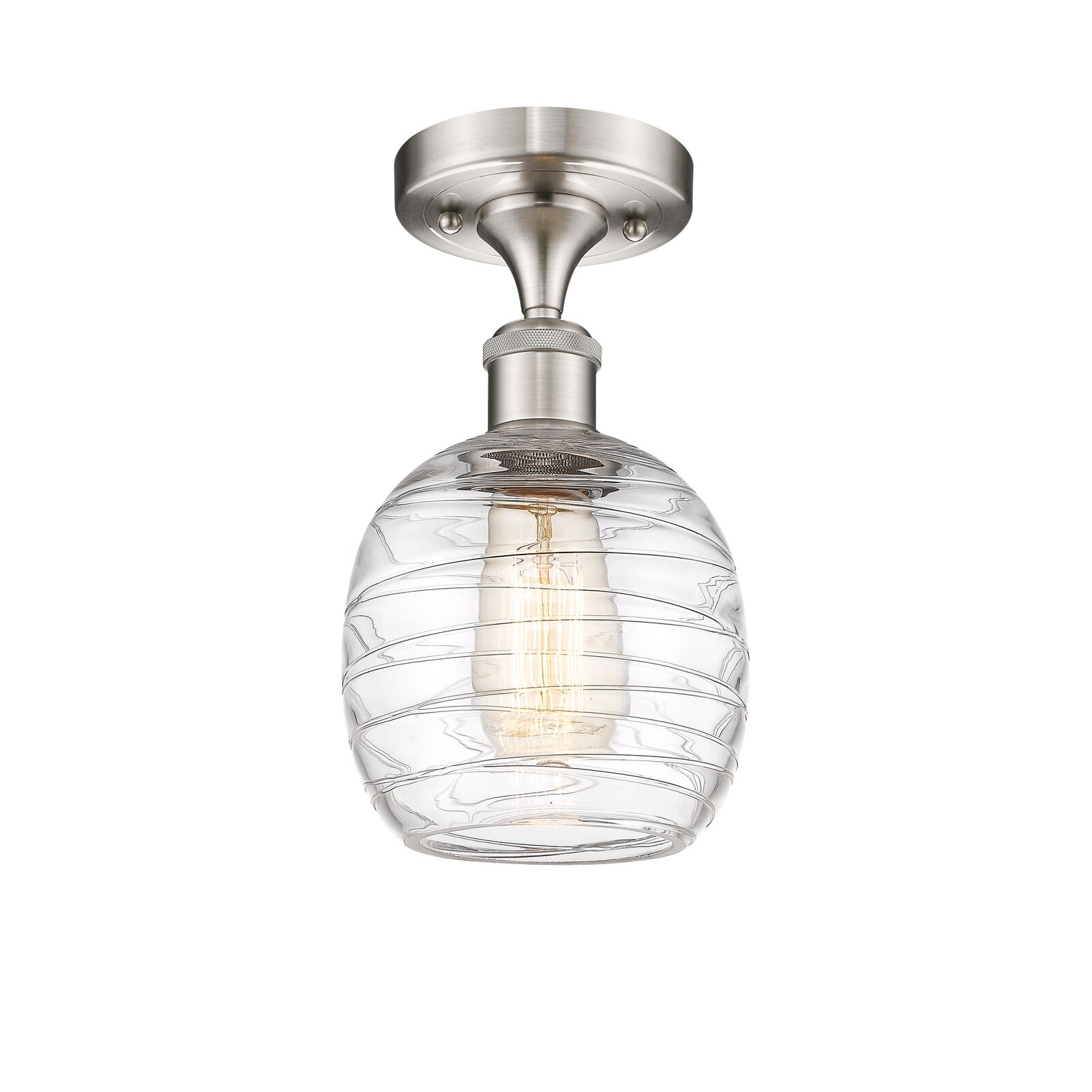 Innovations Lighting 516-1C-11-6 Belfast Semi-Flush Belfast 6