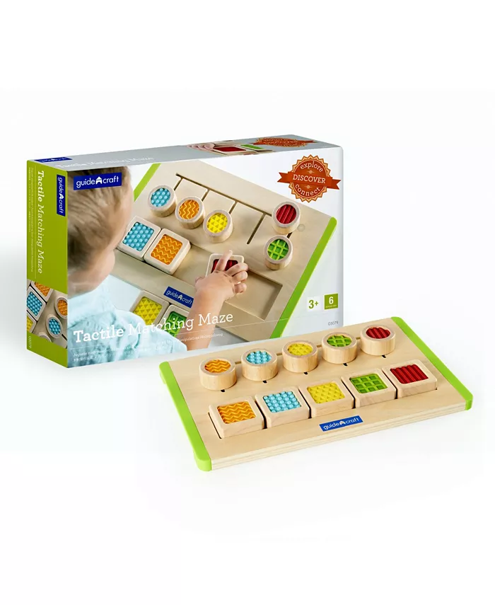 Guidecraft， Inc Guidecraft Tactile Matching Maze - Mycitystee