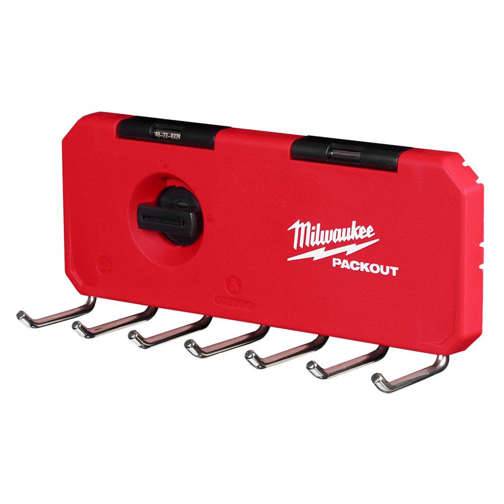 Milwaukee PACKOUT 7 Hook Rack 48-22-8329 from Milwaukee - Mycitystee