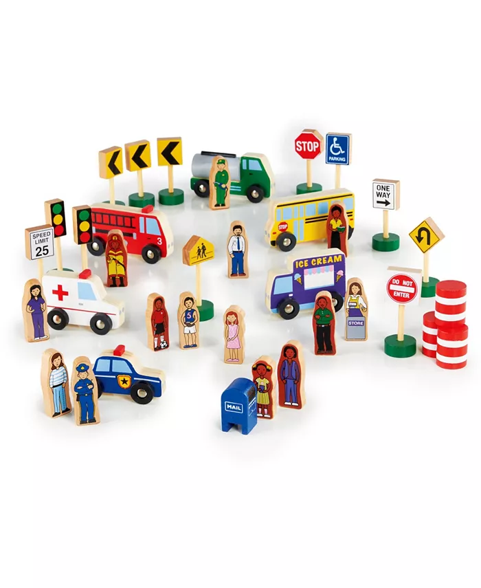 Guidecraft， Inc Guidecraft Community Roadway Essentials - Mycitystee