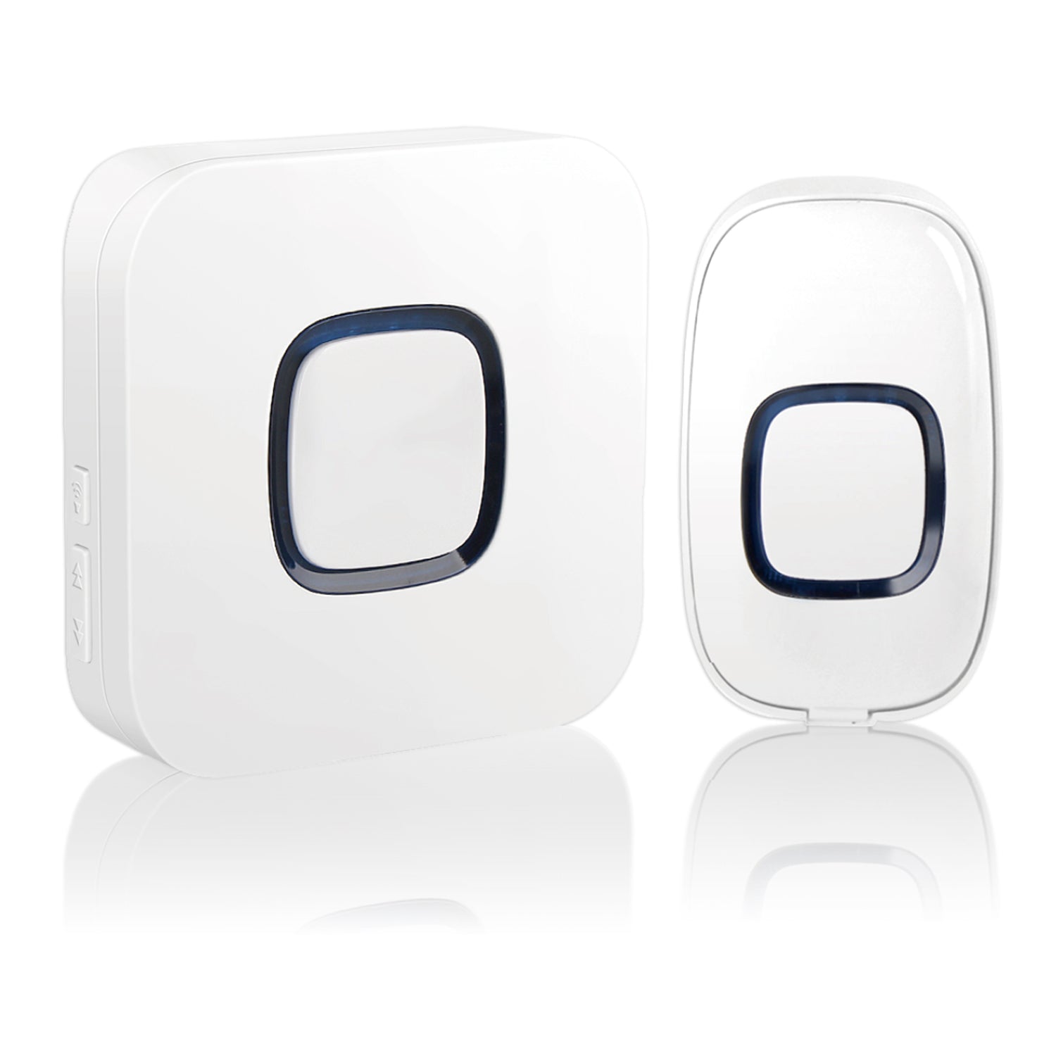 5 Core Wireless Doorbell, Waterproof Mini Doorbell 1000ft Long Range Loud 58 Chimes, 4 Volume Levels & LED Flash, Plug-in Wireless Doorbell for Home, - Mycitystee
