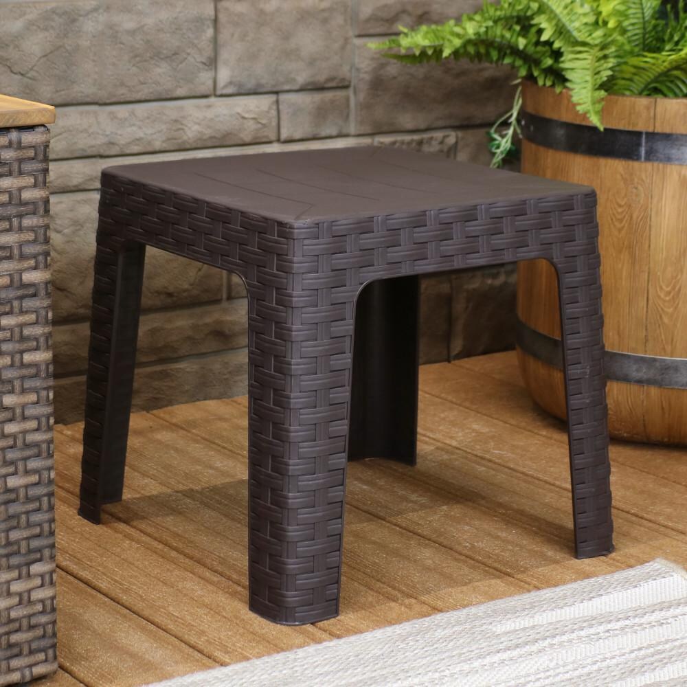Ultimate Patio 18-Inch Square Patio Side Table - Mycitystee