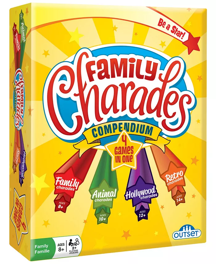 Outset Media Family Charades Compendium - Mycitystee