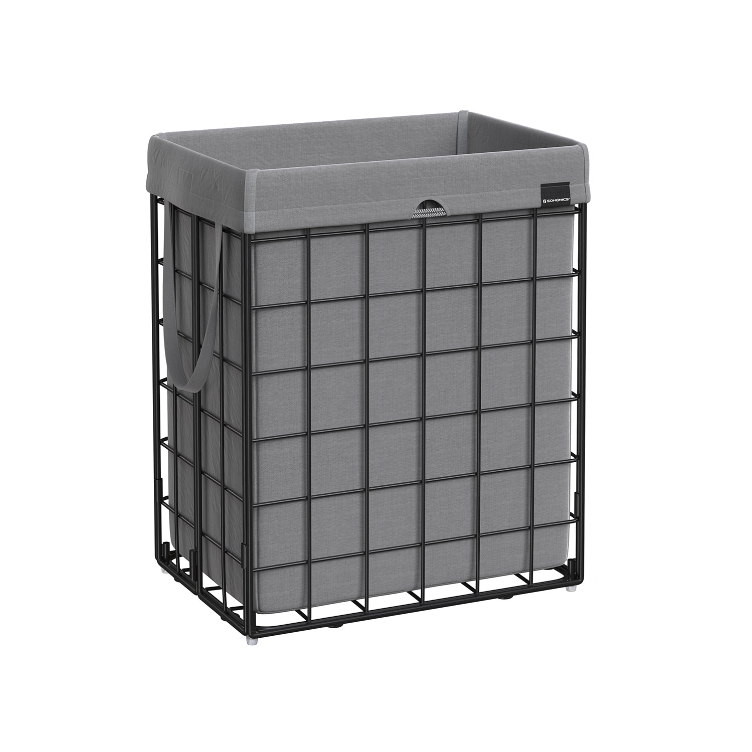 SONGMICS 23.8 Gal Laundry HamperGray - Mycitystee