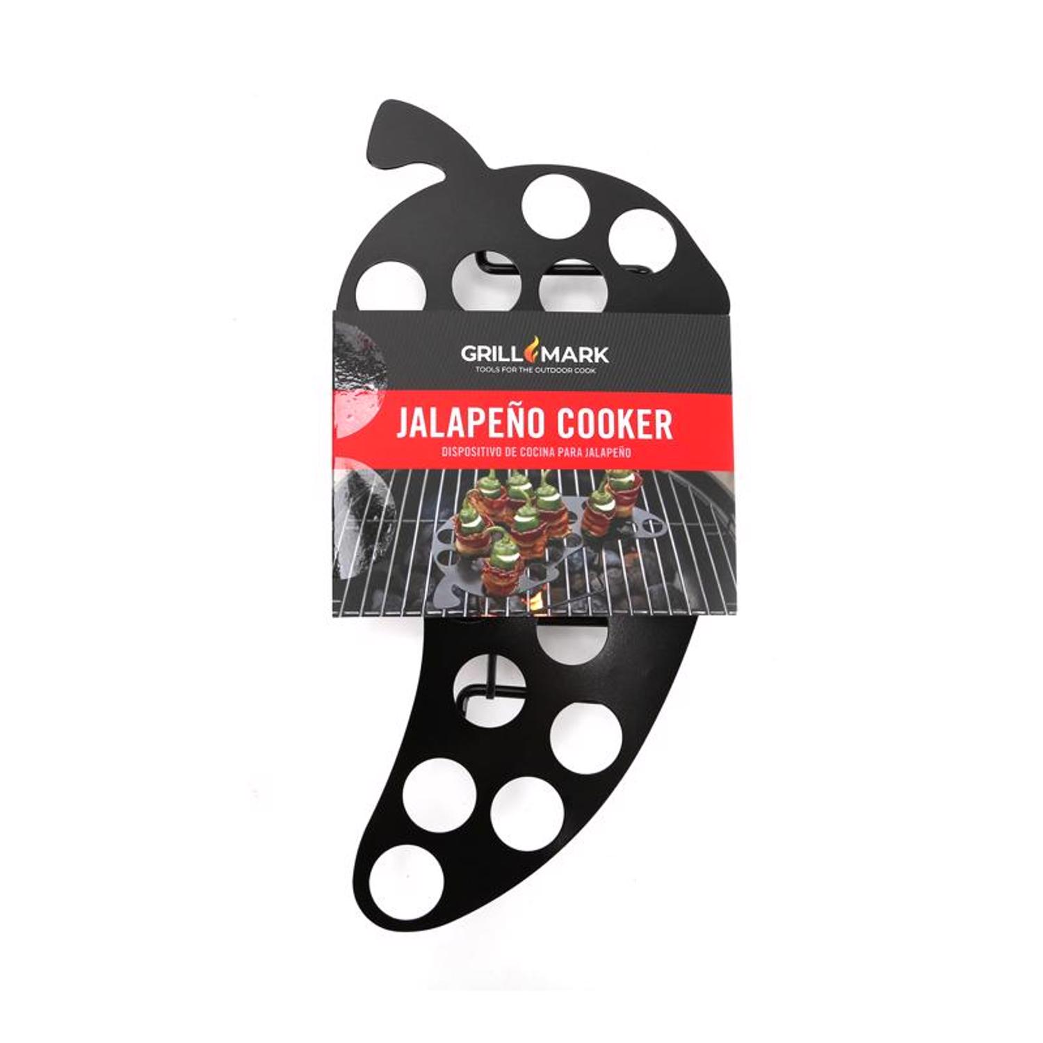 Grill Mark Steel Jalapeno Popper Tray 11 in. L X 5.25 in. W 1 pk - Mycitystee