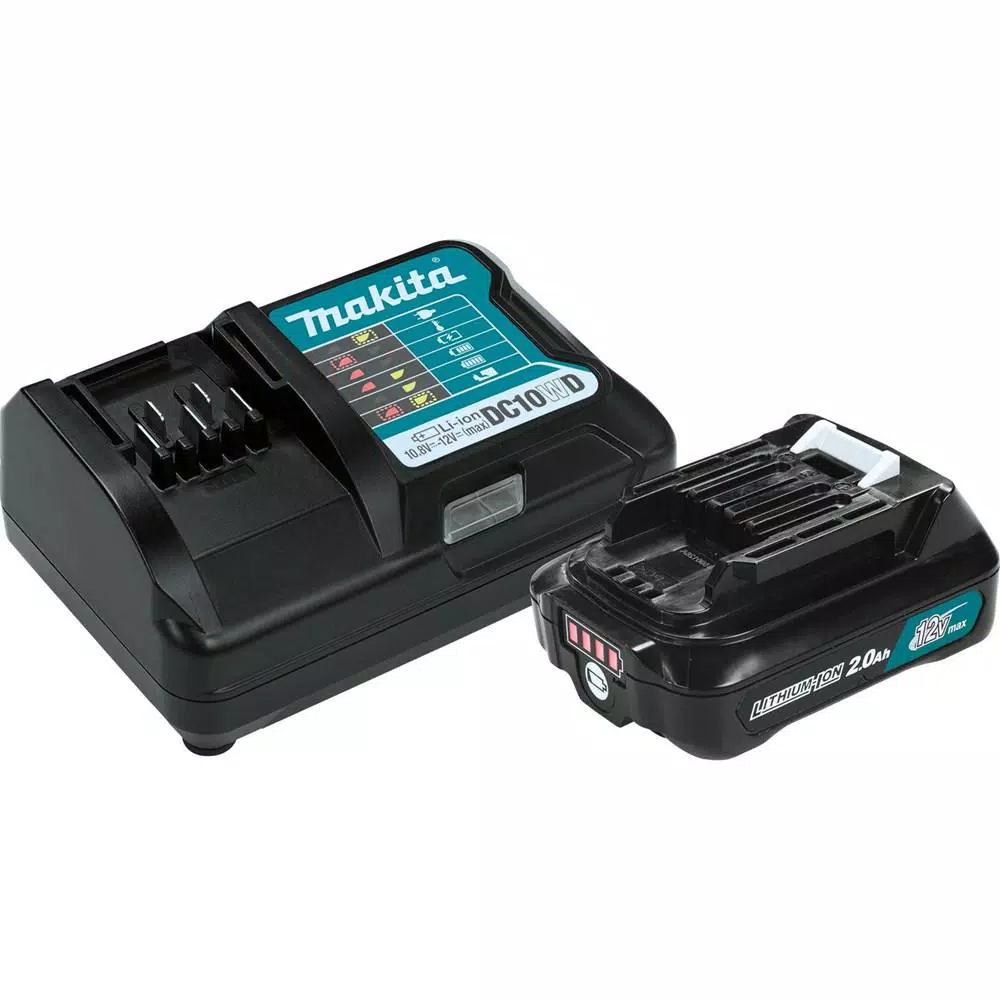 Makita 12-Volt MAX CXT Lithium-Ion Compact Battery Pack 2.0Ah and Charger Starter Kit and#8211; XDC Depot - Mycitystee