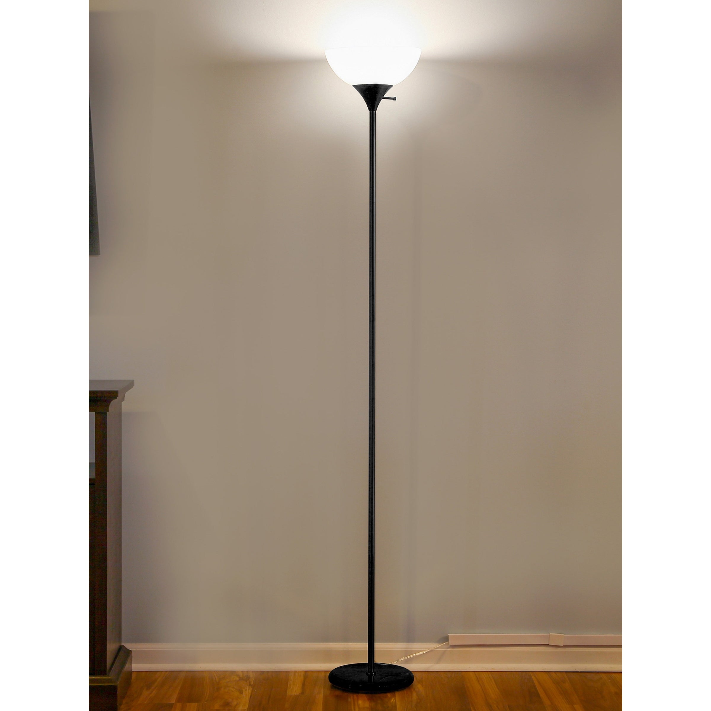 Brightech Sky Dome LED Floor Lamp - Black. - Mycitystee