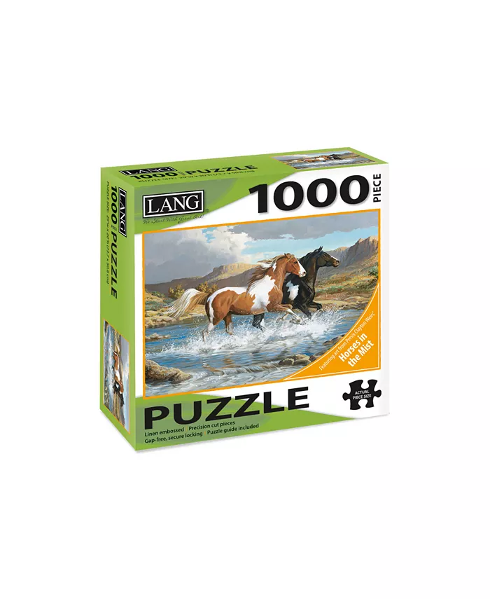 Lang Stream Canter 1000pc Puzzle - Mycitystee