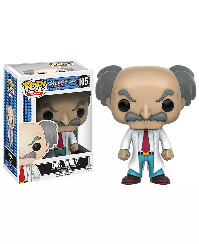 Funko Mega Man Pop Games Vinyl Figure Dr. Wily - Mycitystee