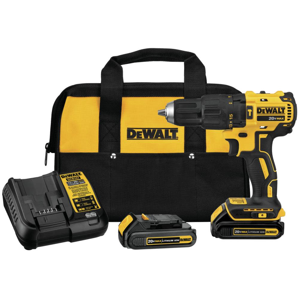 DEWALT 20V MAX Compact Brushless Hammer Drill DCD778C2 from DEWALT - Mycitystee