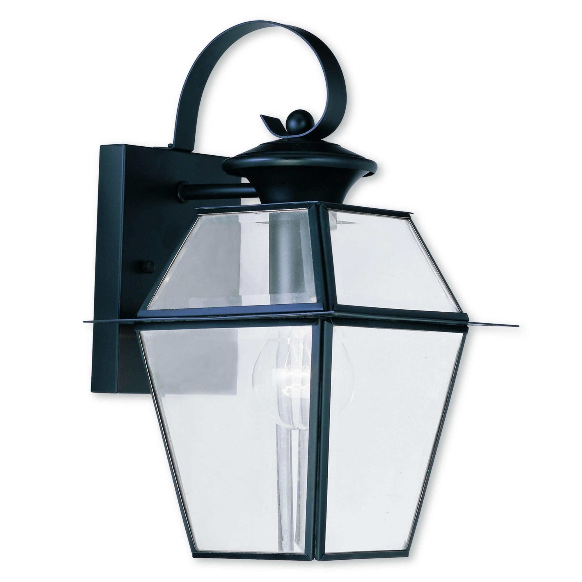 Livex Lighting Westover Black Brass 1-light Outdoor Wall Lantern - Mycitystee