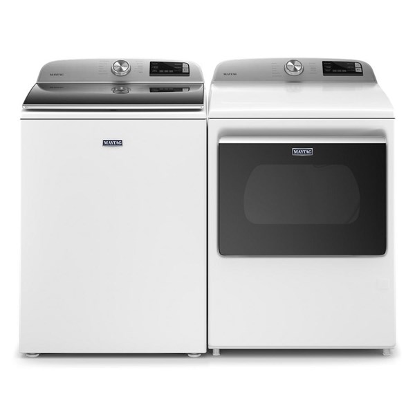 Maytag Top Load Washer and Dryer Pair - White - Mycitystee
