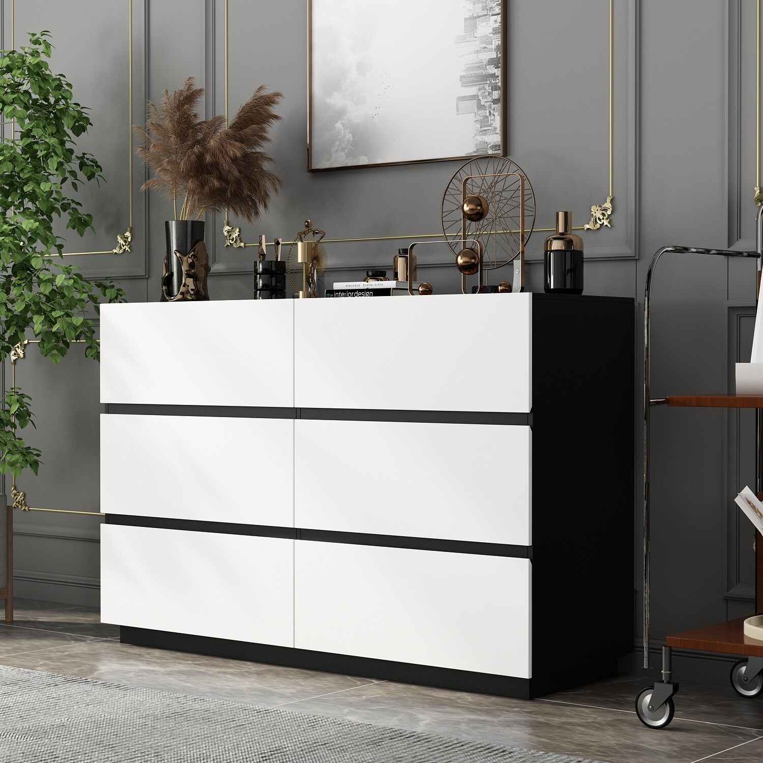 Versatile Functionality Bedroom Furniture Dresser Chest Of Drawers - - 37905805 - Mycitystee