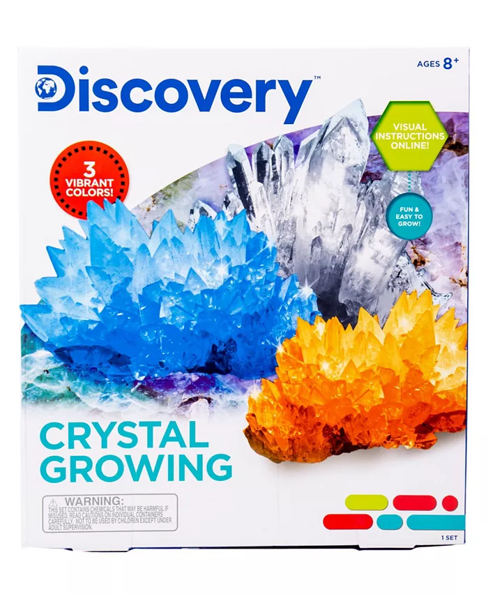 Discovery Crystal Growing 12 Piece Set - Mycitystee