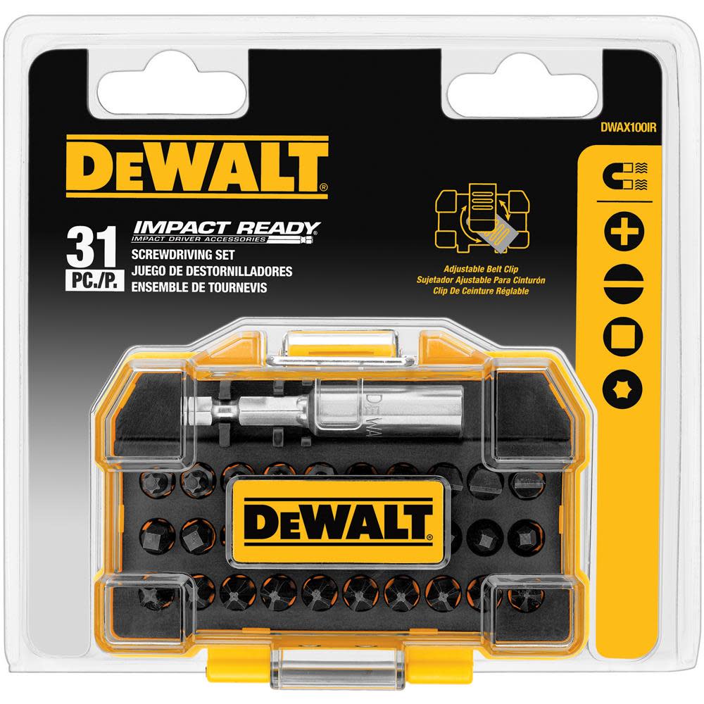 DEWALT 31 pc. Extra Small Tough Case Set DWAX100IR from DEWALT - Mycitystee