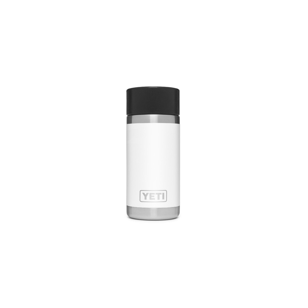 Yeti Rambler 12oz Bottle White with Hotshot Cap - Mycitystee