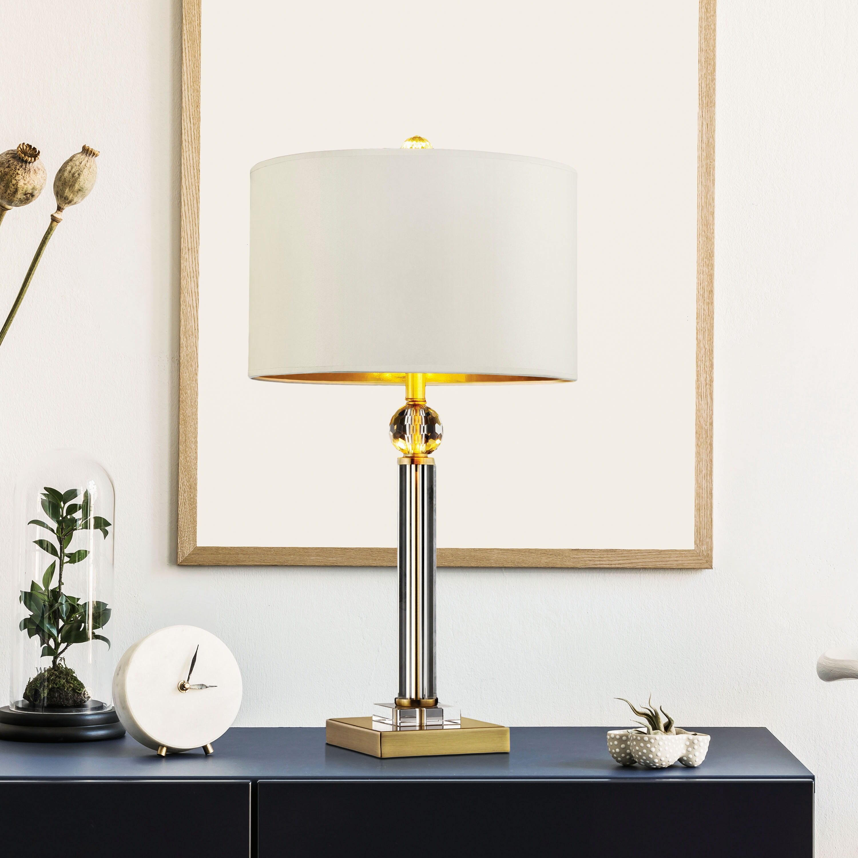 Furniture of America Sork Contemporary Gold Metal 29.5