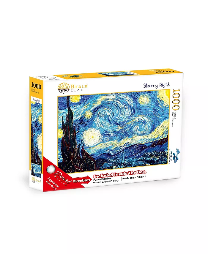 Brain Tree Games Starry Night 1000 Piece Jigsaw Puzzle - Mycitystee