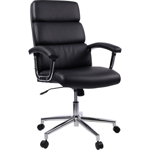 Lorell Leather High-back Chair (20018) - Mycitystee