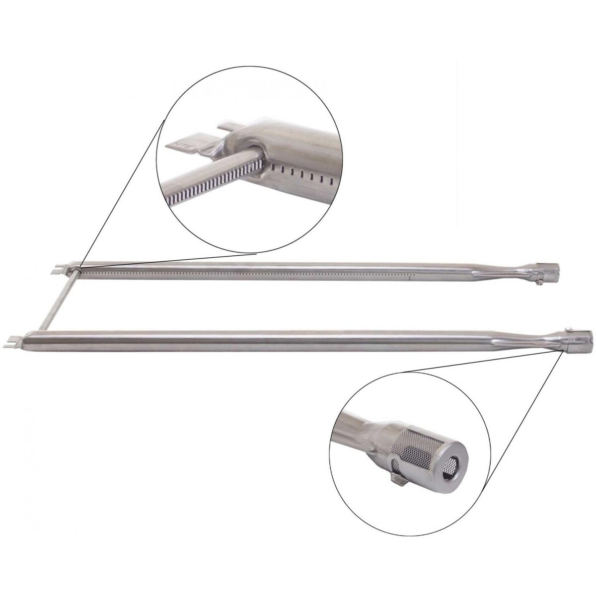 Weber 7507 Stainless Steel Grill Burner Tube Set For Weber Gas Grills - Mycitystee