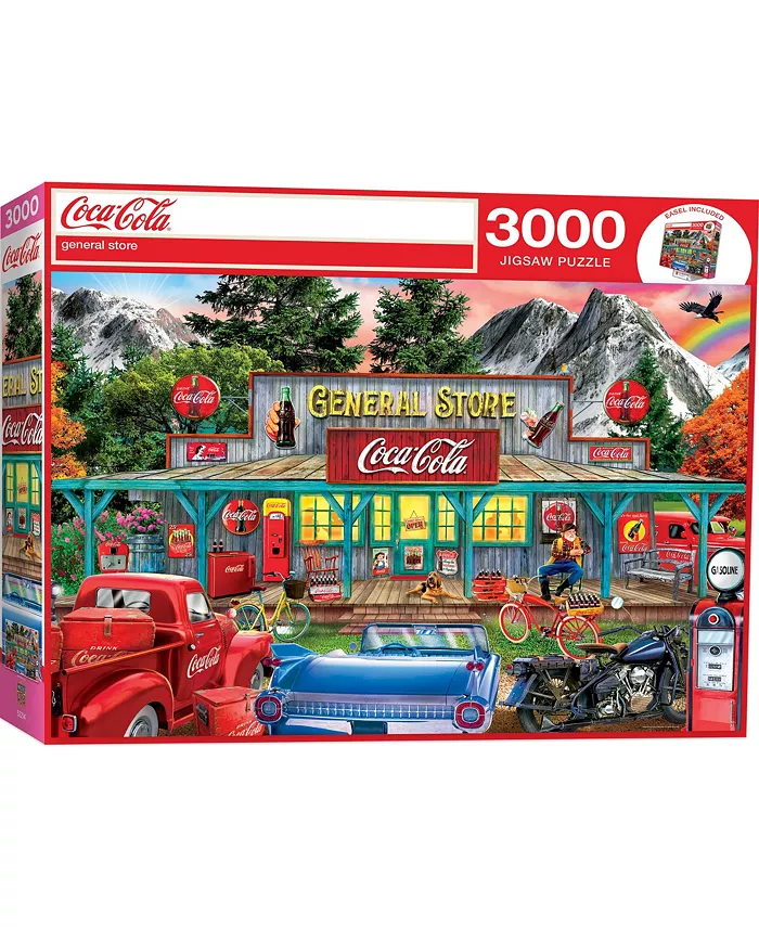 MasterPieces Puzzles Signature - Coke General Store 3000 Piece Adult jigsaw Puzzle - Mycitystee