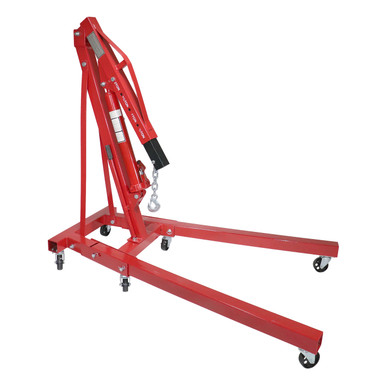 Dragway Tools 2 Ton Folding Hydraulic Engine Hoist Cherry Picker Shop - Mycitystee