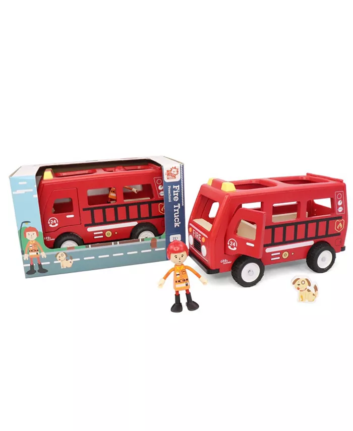 Leo Friends Fire Truck Play Set - Mycitystee