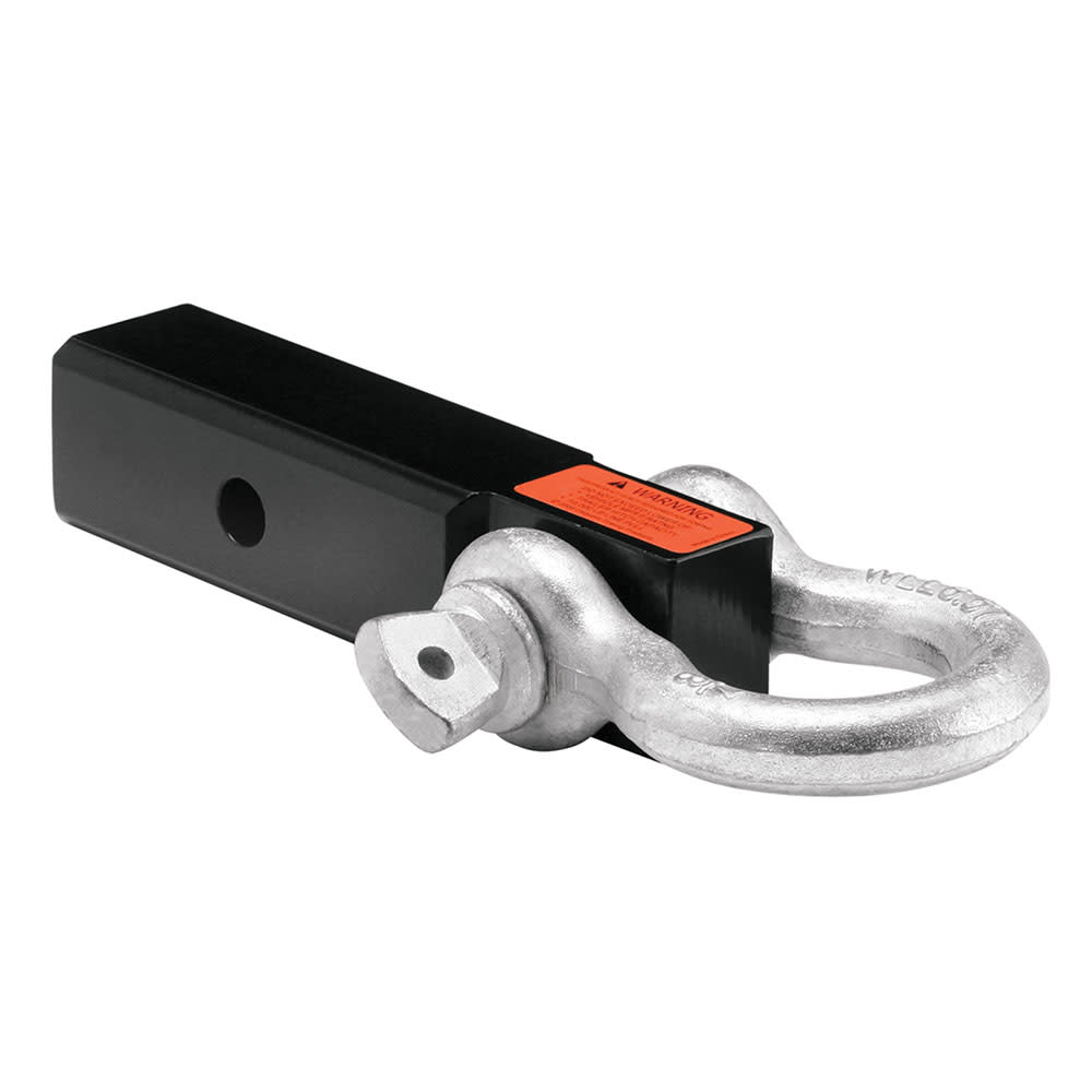 Reese 7.375 8000 lbs Black Tow Ring Trailer Hitch Ball Mount - Mycitystee