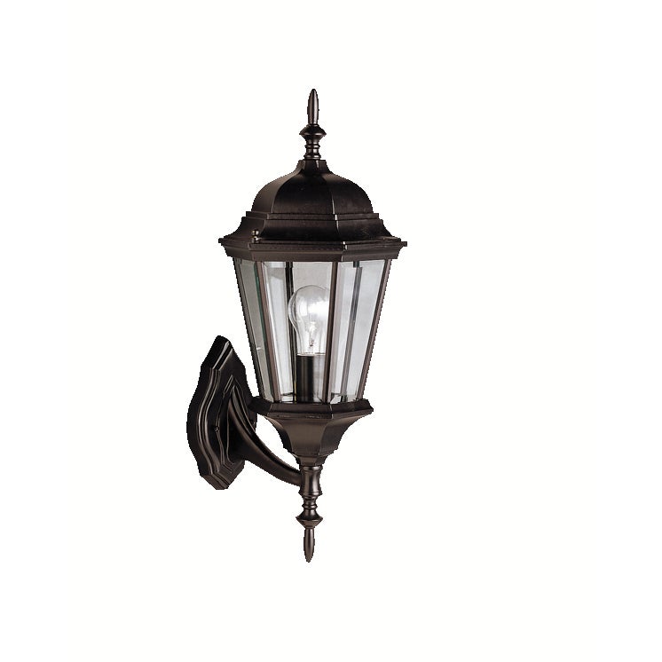 Gracewood Hollow Lleshanaku 1-light Black Outdoor Wall Lantern - Mycitystee