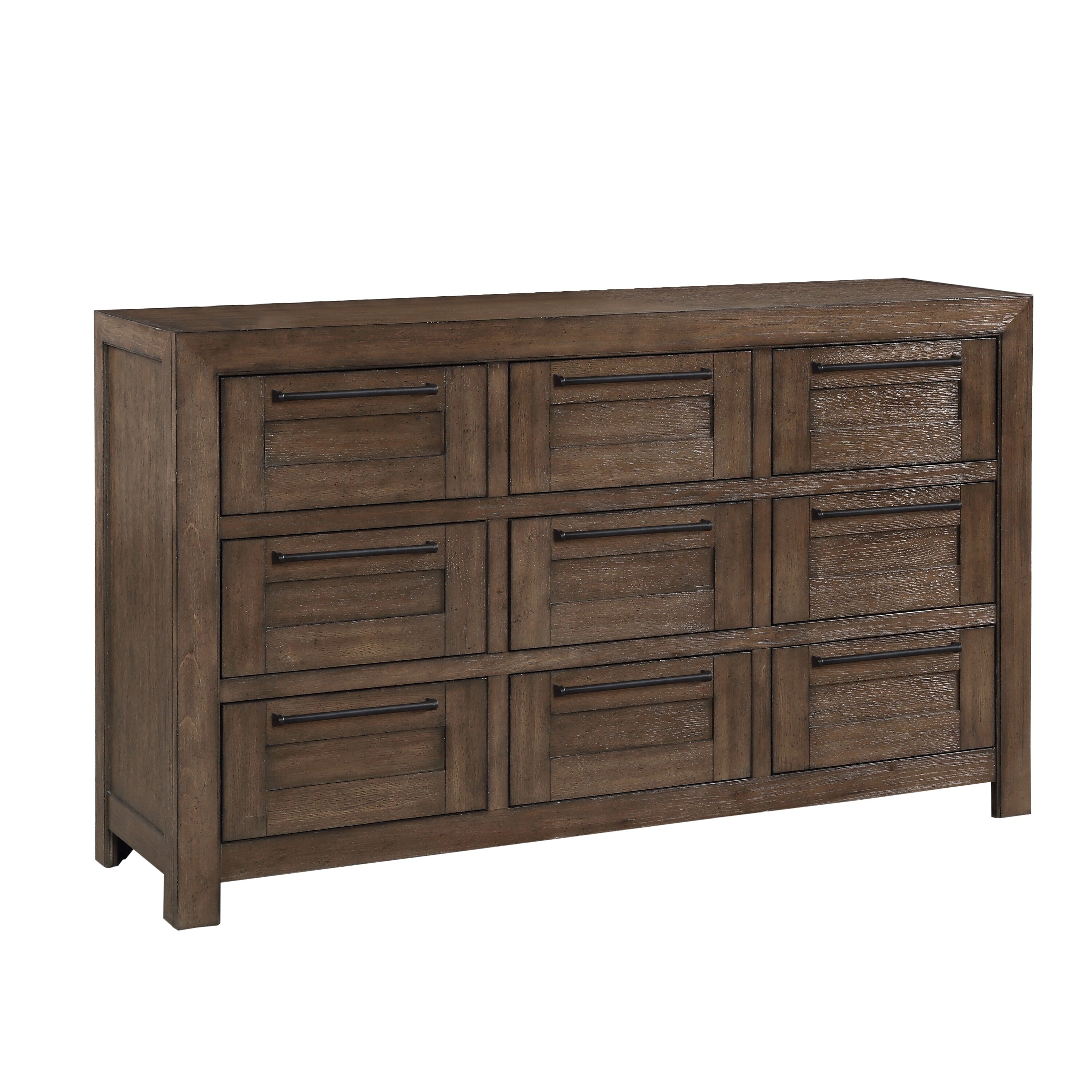 9-drawer Fully Assembled Brown Chest of Drawers - - 30024746 - Mycitystee