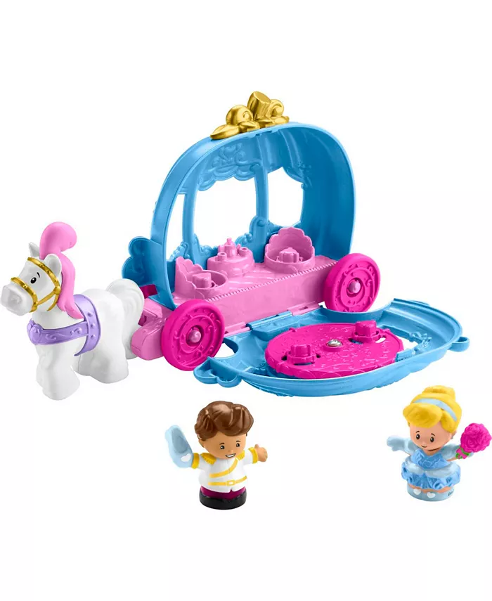 Fisher Price Disney Princess Cinderella's Dancing Carriage by Little People Set - Mycitystee