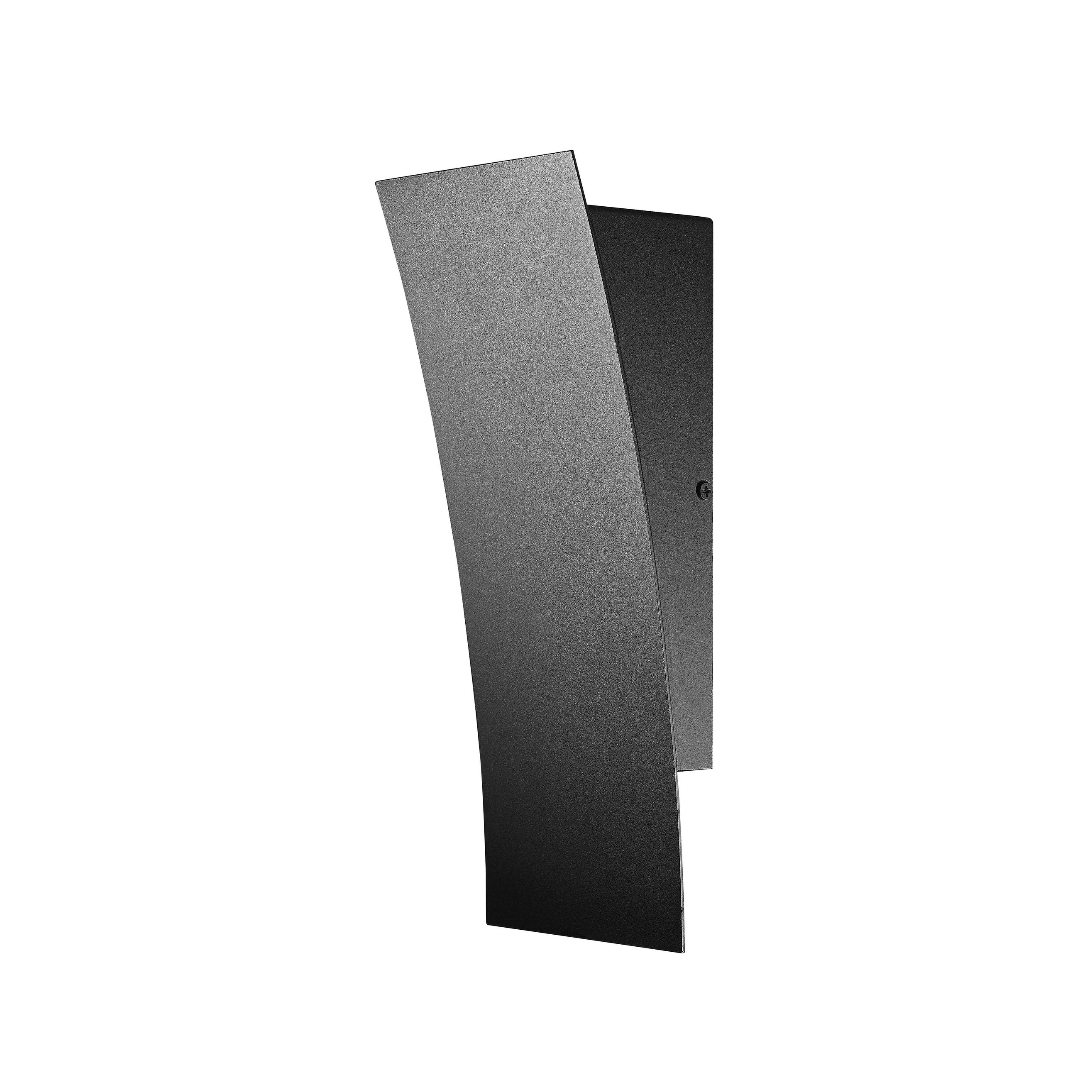 Landrum 1 Light Outdoor Wall Sconce - Black Shopping - The Best Deals on Outdoor Wall Lanterns | 35567592 - Mycitystee