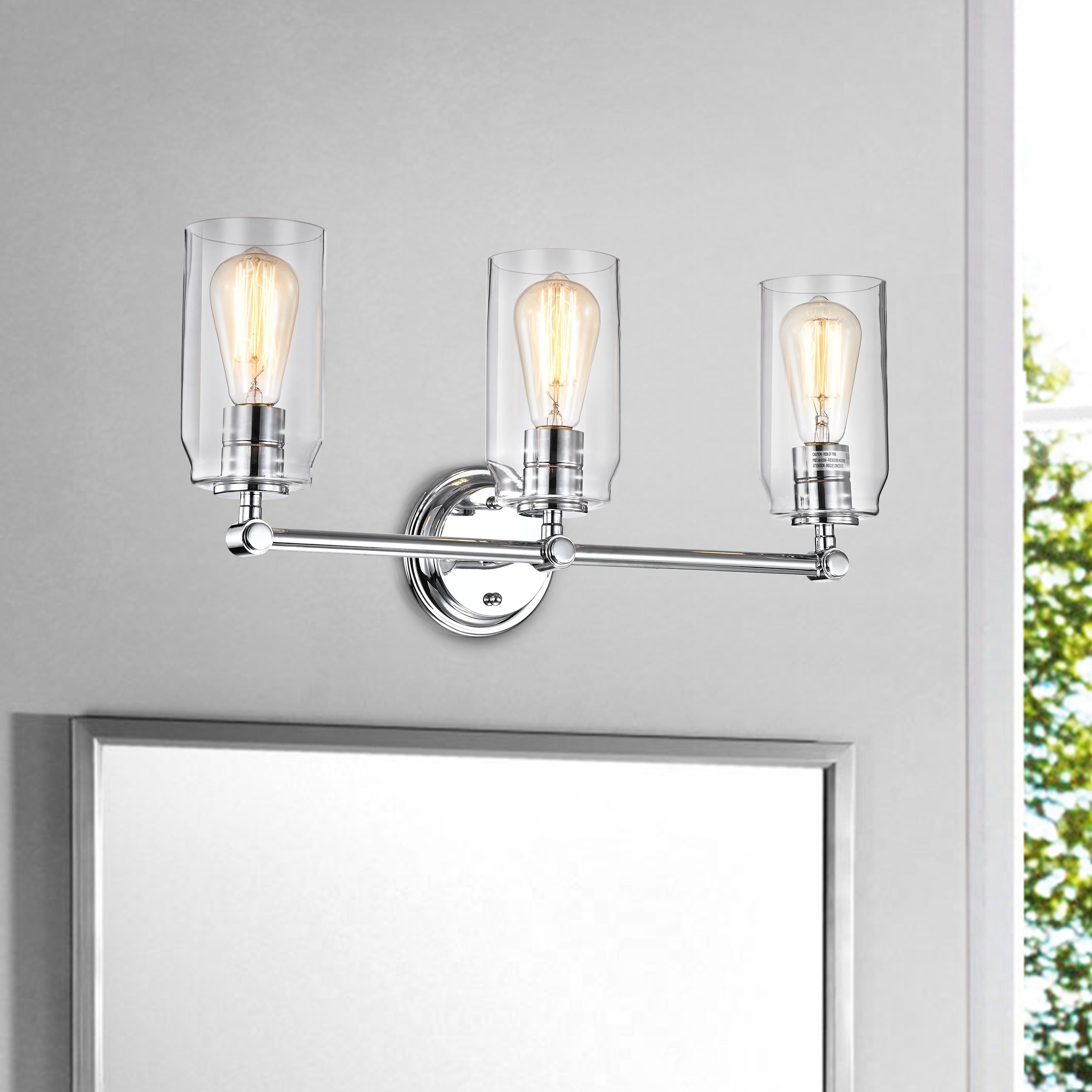 Chrome Bath/Vanity Light (Size Options) - Mycitystee
